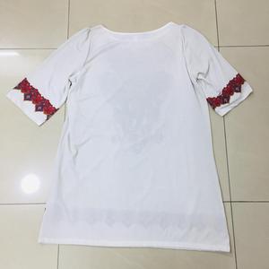 Wholesale Custom Unisex Plus Size Casual <b>T</b>-<b>Shirt</b> White <b>Black</b> Made of Cotton Polyester for Teenagers and Adults Women <b>Long</b> Sleep - Product Image 6