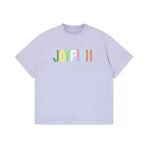 Printed T-shirts 100% organic Cotton for women digital print breathable Heavyweight oversized drop should T-shirts for ladies - Product Image 3