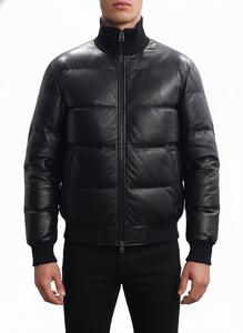Nouvelle Veste en Cuir PU Noir Uni pour Hommes, Vêtement Casual à la Mode, Veste de Motard, Sports de Plein Air avec Fermeture Éclair - Product Image 6