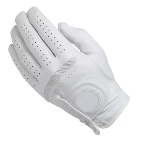 Gants de golf pour hommes/femmes gauchers en cuir de mouton respirant doux de qualité supérieure avec logo personnalisé - Product Image 1