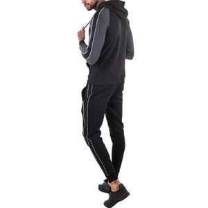 ชุดวอร์มผ้าฝ้ายสำหรับผู้ชายชุดวอร์ม100% มีฮู้ดสำหรับผู้ชายชุดวอร์มกางเกงโอเวอร์ไซส์และเสื้อฮู้ด - Product Image 3