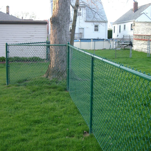 Clôture à maillons de chaîne en PVC et galvanisé de 6 pieds en gros/prix de clôture à mailles diamantées/prix de clôture à filet cyclon aire de jeux pour routes d'aéroport <span class=keywords><strong>gard</strong></span>ée - Product Image 4