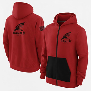 เสื้อฮู้ดกันหนาวแบบสั่งทำพิเศษ ปี 2023 สำหรับผู้ชาย แฟชั่น ไซส์ XS ผ้าคอตตอนผสม พร้อมซิป ลายตัวอักษร สำหรับฤดูหนาว - Product Image 1