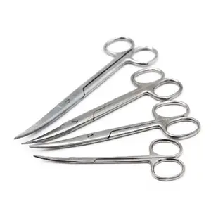 Ciseaux chirurgicaux professionnels différentes tailles en acier inoxydable pour les instruments chirurgicaux de ciseaux médicaux de premiers secours