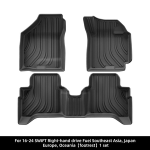 <span class=keywords><strong>Tappetini</strong></span> Premium per 2016 2024 <span class=keywords><strong>Suzuki</strong></span> <span class=keywords><strong>SWIFT</strong></span> con guida a destra RHD TPE Fuel Foot accessori per pavimento tappetino per bagagliaio 1 ° fila 2 ° - Product Image 2