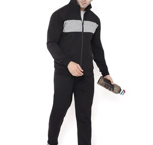 Ensemble de survêtements de sport pour hommes, 100% coton, respirant, séchage rapide, léger, 2 pièces, pour la course à pied, la salle de sport, l'entraînement, avec cordon de serrage - Product Image 6