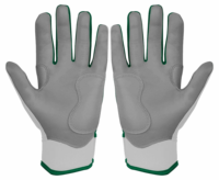 Guantes de Bateo de Béisbol/Sóftbol Profesionales de Cuero Genuino de Alta Calidad, Antideslizantes, con Cierre de Gancho y Bucle, Venta al Por Mayor, Más Vendidos