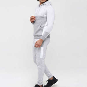 New Arrival Men's Gym Fitness Two-Piece Polyester Tracksuit Hoodie <b>Pants</b> Windbreaker <b>Maternity</b> Printed Panel <b>Work</b> - Product Image 2