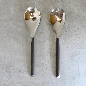 New Antique Handle Salad Serving <b>Set</b> wooden salad server <b>set</b> Bamboo Dinner <b>Kitchen</b> Cooking <b>Utensils</b> <b>Set</b> - Product Image 5