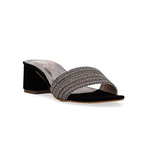 Noir Fancy Sports pour Pantoufles FN7747 - Product Image 2