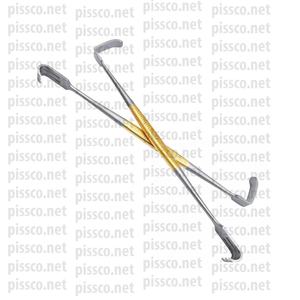 Tijeras de Tenotomy rectas de acero inoxidable alemán, fabricante y proveedor de alta calidad, 12,5 cm, con tu propio nombre de marca - Product Image 5