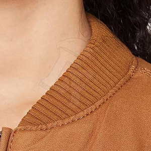 Chaqueta de bombardero de mujer de tela de calidad superior con el mejor estilo perfecto para ropa informal - Product Image 5