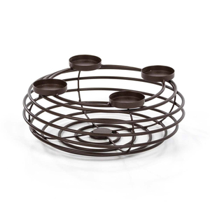 De hierro de Metal corona | Sostenedor de vela de la boda inicio Decoración - Product Image 6