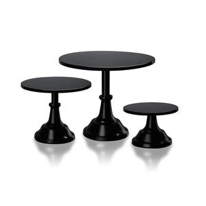 Base para pasteles de metal con base resistente, ideal para pasteles grandes, postres, mostrador de panadería, decoración de mesa para fiestas - Product Image 2