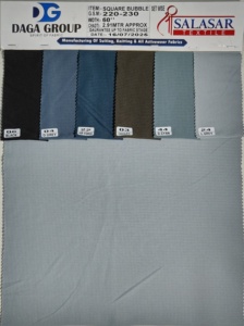 Tissu en polyester respirant organique avec motif hexagonal Style brossé pour T-shirts Production en vrac Impression Doublure en tissage propre - Product Image 3