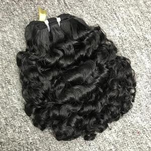 เครื่องต่อผมเรมี่ดิบแบบเวียดนามใหม่ล่าสุดเครื่องต่อผมเรมี่สองชั้นหยักแบบชาวพม่าสีธรรมชาติไม่พันกันหลุดลอกง่ายต่อการดูแล - Product Image 2