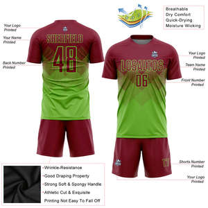 Fabricante profesional de uniformes de fútbol Jersey de fútbol Premium Proveedor de ropa deportiva para equipos Club Escuela y campamento de entrenamiento - Product Image 5