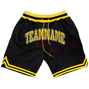 Best Designs Embroidery Logo Casual Men's Basketball <b>Shorts</b> <b>with</b> Side Two <b>Zipper</b> <b>Pockets</b> High Quality Mesh Breathable Quick Dry - Product Image 6