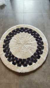 Elegantes Alfombras Modernas de Cuero Tejido a Máquina, Resistentes a las Manchas, Alfombras de Lujo Hechas en Turquía para Uso Doméstico - Product Image 2