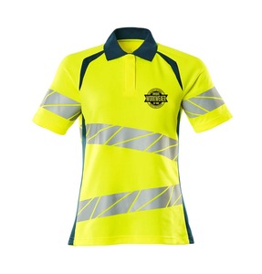 Polo de alta visibilidad para hombre, camisetas reflectantes de seguridad para el trabajo, fabricante directo de fábrica - Product Image 3