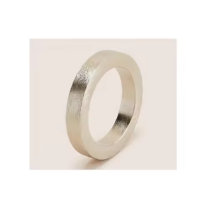 Anneaux de porte-mouchoirs en fonte d'aluminium solide forme ronde meilleure qualité plaqué incroyable porte-serviettes et ronds de serviette - Product Image 1