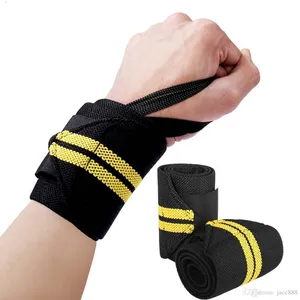 Top demanded high quality Super Large Elasticity Cotton Weightlifting cotton strength wraps Heavy Duty Strength men Wrist Wraps