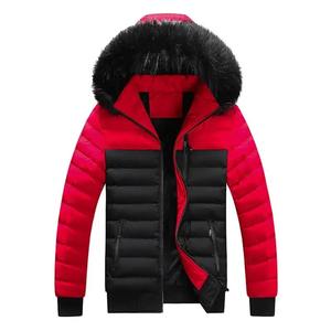 Invierno nuevos hombres de alta calidad Push Warm a prueba de viento chaquetas de algodón con capucha chaqueta de lana de invierno para hombre - Product Image 4
