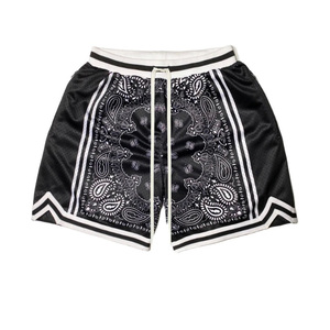 Pantalones cortos de malla atlética Pantalones cortos deportivos de béisbol para hombres Diseño elegante y moderno Entrenamiento Correr Pantalones cortos de gimnasio - Product Image 1