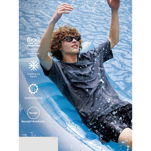 T-shirt de sport pour homme Streetlab, tricoté, à séchage rapide, haute performance, protection solaire, pêche en plein air - Product Image 4