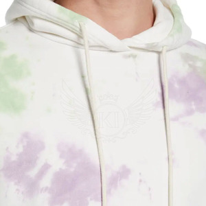 2024เสื้อฮู้ดกันหนาวสำหรับผู้ชายผ้านิ่มย้อมสีน้ำหนักเบาพิมพ์ลายดีไซน์ตามสั่ง - Product Image 3