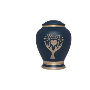 Nueva Venta de urna de cremación humana para adultos de estilo americano tradicional cenizas de Metal Memorial funerario forma de tamaño personalizado - Product Image 2