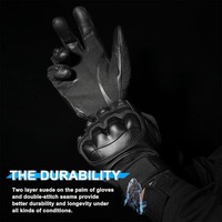 Sports de plein air Guantes Tactico écran tactile gants de chasse de paume protégés lourds équipement tactique gants tactiques de tir