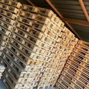 Palet de madera de doble cara con entrada de 4 vías, estándar europeo/Palet Euro Epal, origen EE. UU., palets europeos nuevos y usados en venta para Europa - Product Image 4