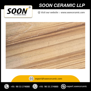 Dalle de grès durable en teck Pierre élégante pour revêtement de sol à usage extérieur Revêtement mural et aménagement paysager Grès de 40mm d'épaisseur - Product Image 4