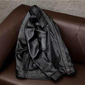 Veste en soie tendance pour homme, nouvelle collection, automne-hiver, couleur unie, tendance, ample, imperméable, coupe-vent, respirante, à capuche, pour usage extérieur - Product Image 6