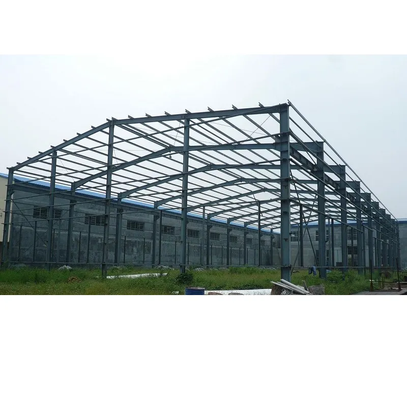 China Fertigstahl-Gebäudefabrik Q345 H-Abschnitt Säule Warenhäuser vorgefertigt Fabrik Werkstatt Gebäude stahlkonstruktion Warenlager