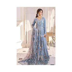 2024卸売新デザイン女性ドレスウェディングウェア女性レディースSalwar Kameezファンシースーツ