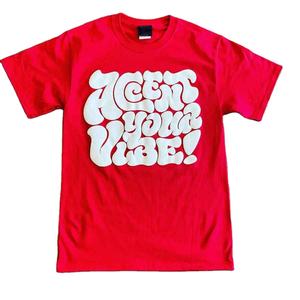 Camiseta de Alta Calidad con Estampado 3D en Relieve, Ropa para Hombre, 100% Algodón, Cuello Redondo, Mangas Cortas, Camiseta con Estampado en Relieve para Hombre - Product Image 1