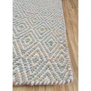 พรมอะบราช มัลติ แฟลต วีฟส์ ทำจากขนสัตว์และใยวิสโคส ลายเรขาคณิต รูปทรงสี่เหลี่ยมผืนผ้า สำหรับบ้าน ห้องโถง ห้องนอน ข้างเตียง-ADWV-13047 - Product Image 4