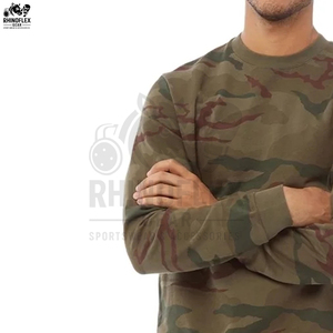 Sudaderas de Camuflaje de Invierno Más Vendidas, de Alta Calidad, Hechas a Medida, Tallas Grandes, Básicas, 100% Algodón, Forro Polar Transpirable para Hombre - Product Image 4