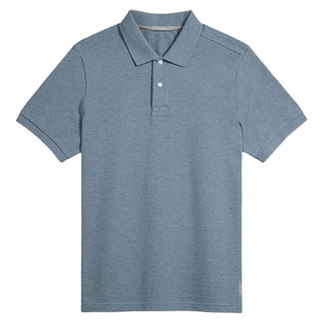 OEM Breathable Polo Tee for Men Lightweight <b>Cotton</b> <b>Fabric</b> with Stylish Collar, Ideal for Summer Fashion or Branding polo shirts - Product Image 4