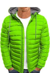 Vestes à bulles pour hommes de la mode tendance Toile de couleur personnalisée Design classique personnalisé - Product Image 5