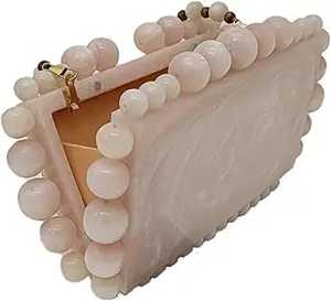 À la mode pour les filles embrayage en résine cadeau de mariage fête pochette sac à main à la mode sac en résine - Product Image 2