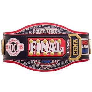 John Cena Farewell Tour 2025 Lightweight Breathable Durable Championship Replica Title <b>Belt</b> for Washington D.C High Quality - Product Image 3
