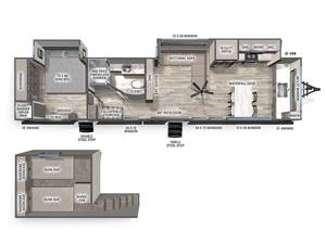 สภาพสมบูรณ์แบบ ใหม่เอี่ยม ปี 2026 Forest River Sandpiper 422FKL - Product Image 3
