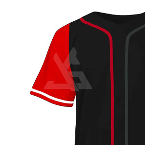 Maillots de baseball sublimés respirants Nom de l'équipe personnalisé Numéro Maillot de baseball de style professionnel - Product Image 5