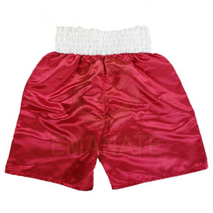 Pantalones Cortos de MMA de Diseño Personalizado Profesional con Cintura Elástica y Tela Satinada Transpirable y Antiarrugas, Más Vendidos al por Mayor - Product Image 2