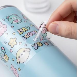 Autocollant en vinyle imprimé UV pour bouteille, personnalisation de la marque et décoration, imperméable et résistant aux UV, meilleur prix de gros - Product Image 5