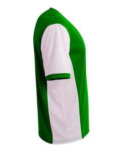 Maillots de football de qualité supérieure 100% polyester respirant antibactérien, impression de logo personnalisé, col rond, maillot de football d'entraînement - Product Image 3