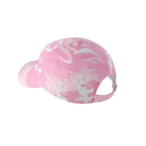 Gorra de Béisbol de Camuflaje Colorida Rosa 100% Algodón, <span class=keywords><strong>Gorras</strong></span> de Béisbol Deportivas Personalizadas <span class=keywords><strong>para</strong></span> Hombre, Sin Estructura, <span class=keywords><strong>para</strong></span> Adultos - Product Image 1